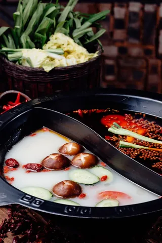 火锅菜品配菜麻辣火锅红油火锅鸳鸯火锅
