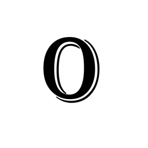 字母O PNG免抠