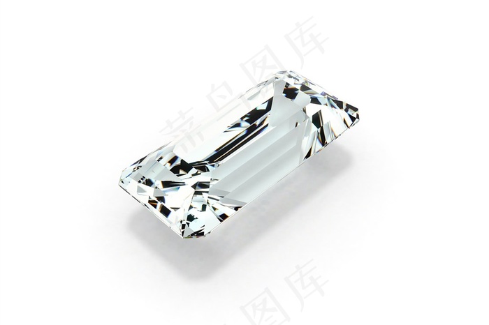 长方形圆角钻石高清图片