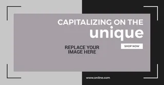 设计英文广告销售横幅素材