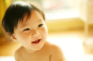 可爱幼儿微笑摄影写真