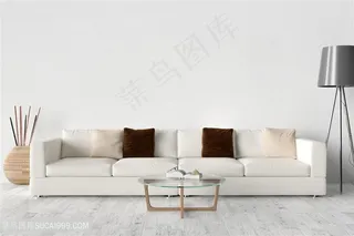 家居装修白色风格效果图片