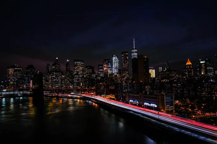 高清唯美城市夜景风景