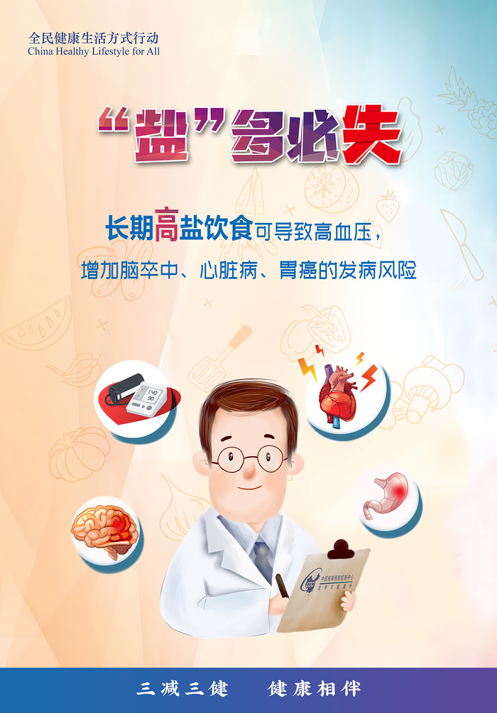 盐多必失减盐控盐海报psd模版下载