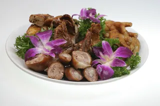 14香熏拼盘 南粤渔村