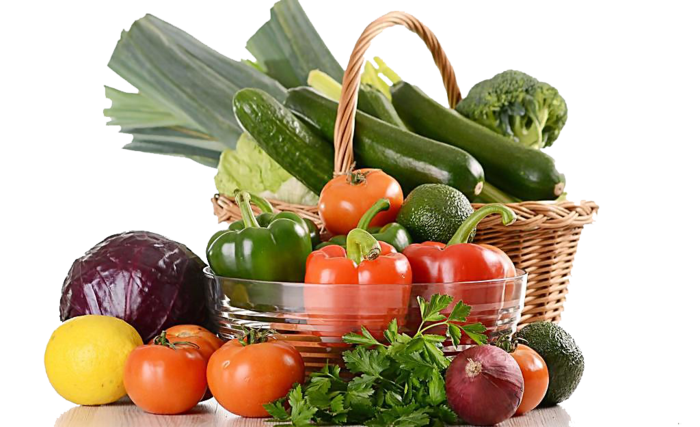 免抠产品实物，西兰花，水果