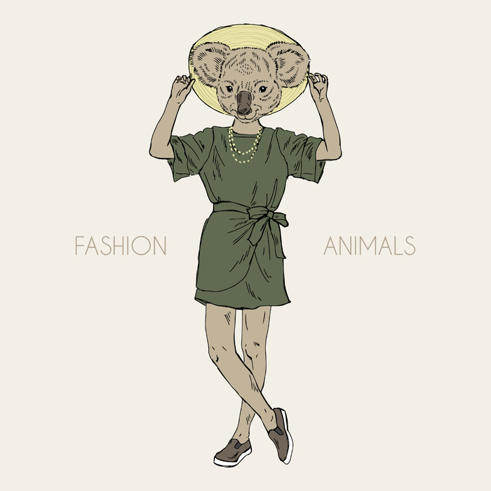 拟人动物 卡通头像