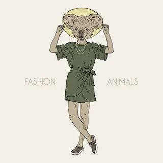 拟人动物 卡通头像