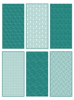 中国风古典式线条祥云纹底纹图案纹理装饰背景素材AI素材