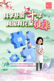 2023年防治碘缺乏病日海报