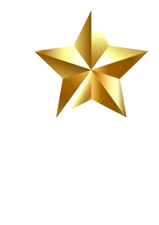 五角星    五角星  五角星