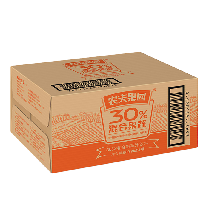 农夫果汁11超市商品白底图免抠实物摄影png格式图片透明底