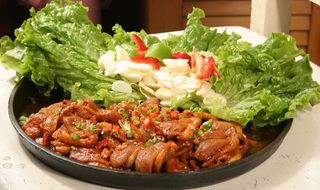 韩式炒鸭胸肉25