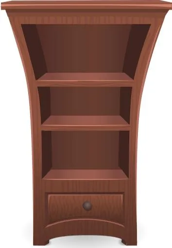 PNG书架书柜免抠(885x1280)