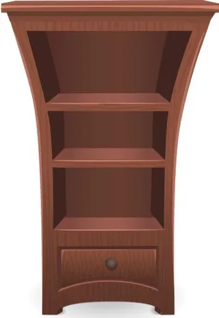 PNG书架书柜免抠