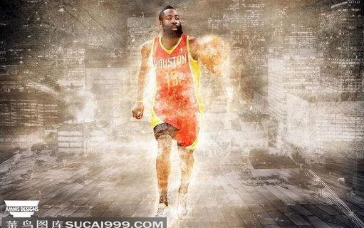 NBA球星詹姆斯·哈登图片