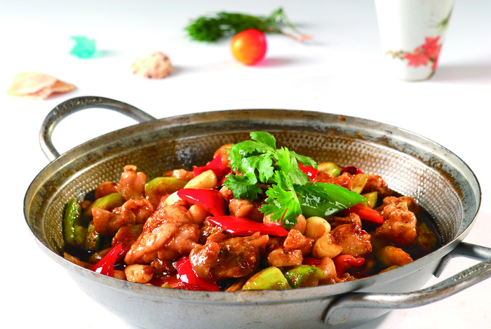 干锅美食焖锅湘菜麻辣香辣纸锅干锅牛蛙