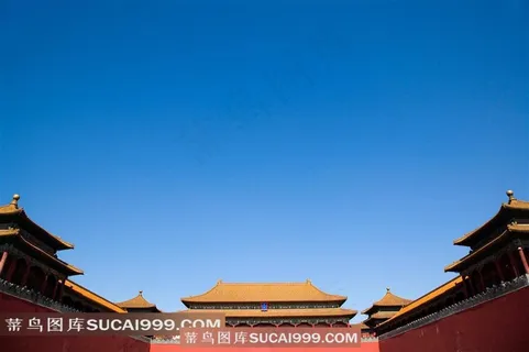 北京故宫午门素材