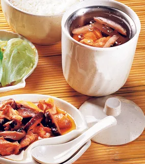 香菇滑鸡饭