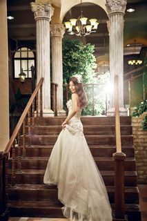 时尚恋人唯美婚纱样片写真