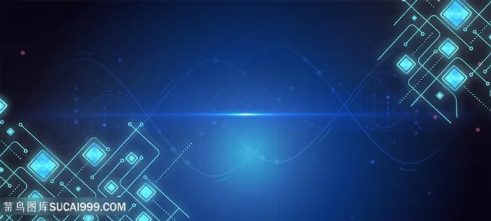 蓝色科技背景信息化 蓝色科技背景信息化