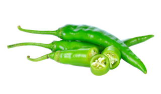 青辣椒 (7)超市商品白底图免抠实物摄影png格式图片透明底
