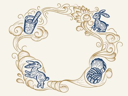 设计装饰中秋节背景