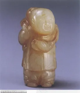 中华传统-褐色微笑的老人 中华传统-褐色微笑的老人