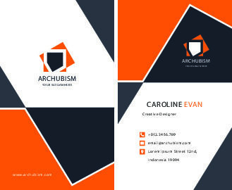 精美国外名片设计模板矢量素材