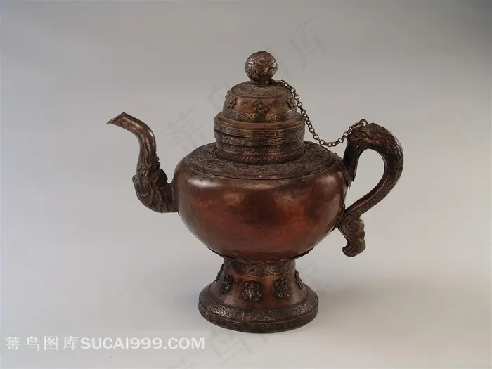 经典复古铁质茶壶