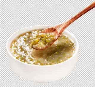 绿豆粥免扣素材
