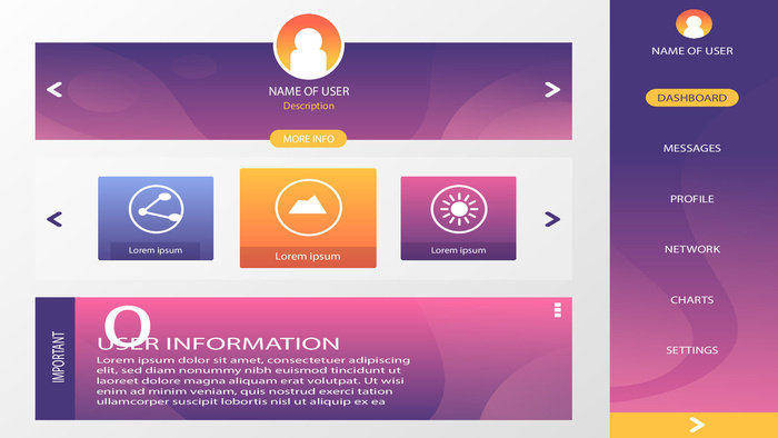 可视化大数据科技网页后台管理图表软件AI界面PSD模版素材源文件