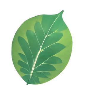 叶子绿叶树叶免抠