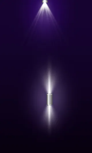  舞台灯白光束射线灯光效果图