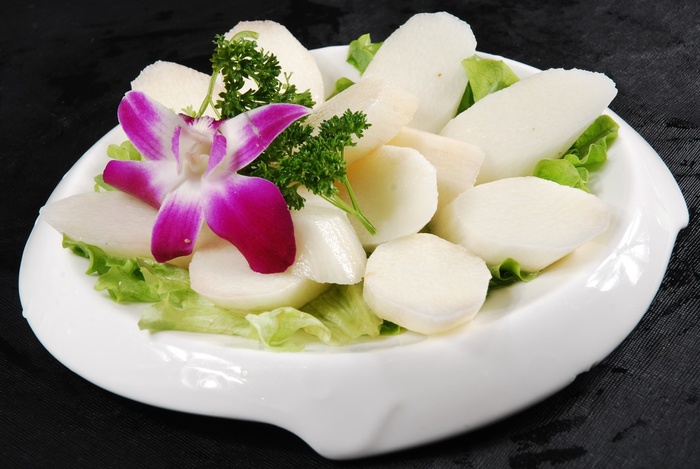 鲜山药火锅配菜美食设计素材