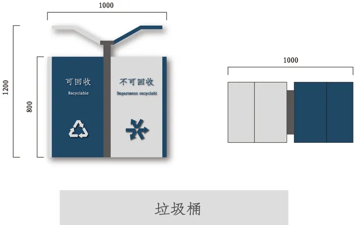VI导视系统户外导视牌门牌企业医院学校标志标识牌