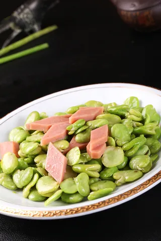 火腿蚕豆 (2)