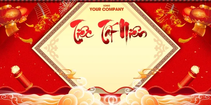新年祝贺红色背景psd模版下载