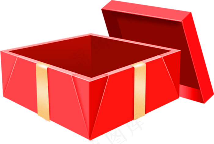 礼物礼盒礼包免扣PNG