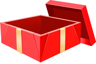 礼物礼盒礼包免扣PNG