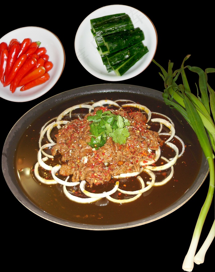 0490平锅煎黄牛肉