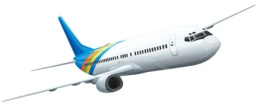 飞机 PNG免抠(600x255)