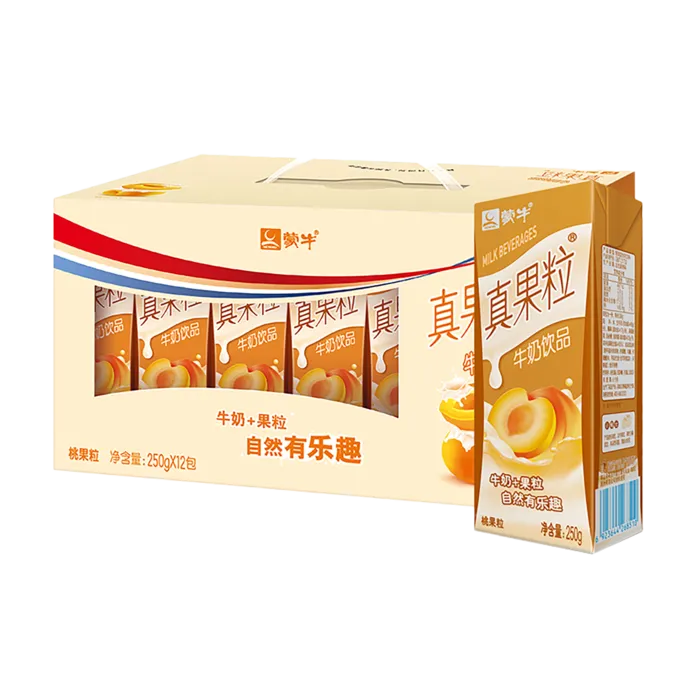 蒙牛真果粒4超市商品白底图免抠实物摄影png格式图片透明底
