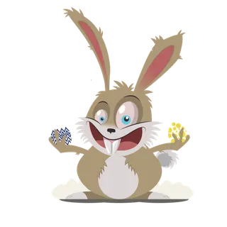 兔子大笑兔年