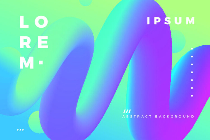 抽象几何蓝色背景