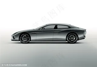 超级跑车-灰色的兰博基尼