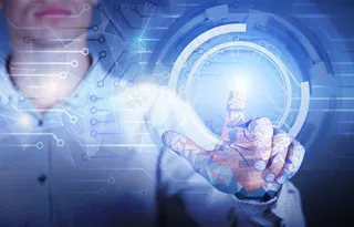 科技触摸背景高清图片