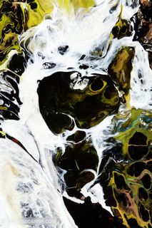 抽象水彩艺术油画挂画