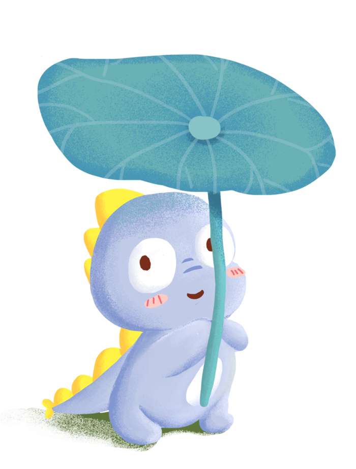 卡通恐龙可爱