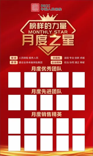 保险月度之星